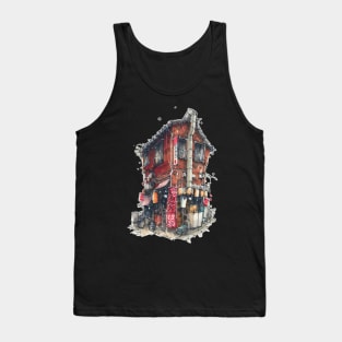 Red house Tank Top